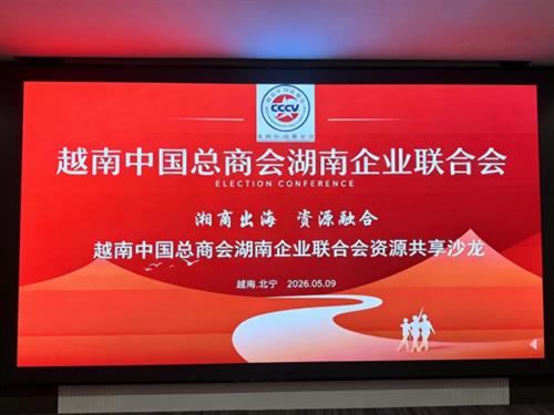 湘商出海，资源共享｜贝西国际亮相越南中国总商会湖南企业联合会沙龙